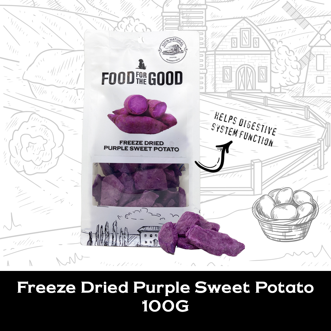 Freeze Dried Purple Sweet Potato