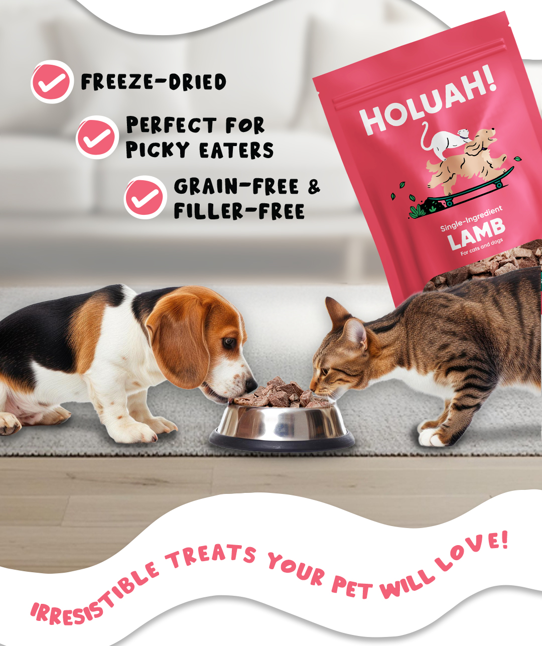 Holuah! cat & dog treats Singapore