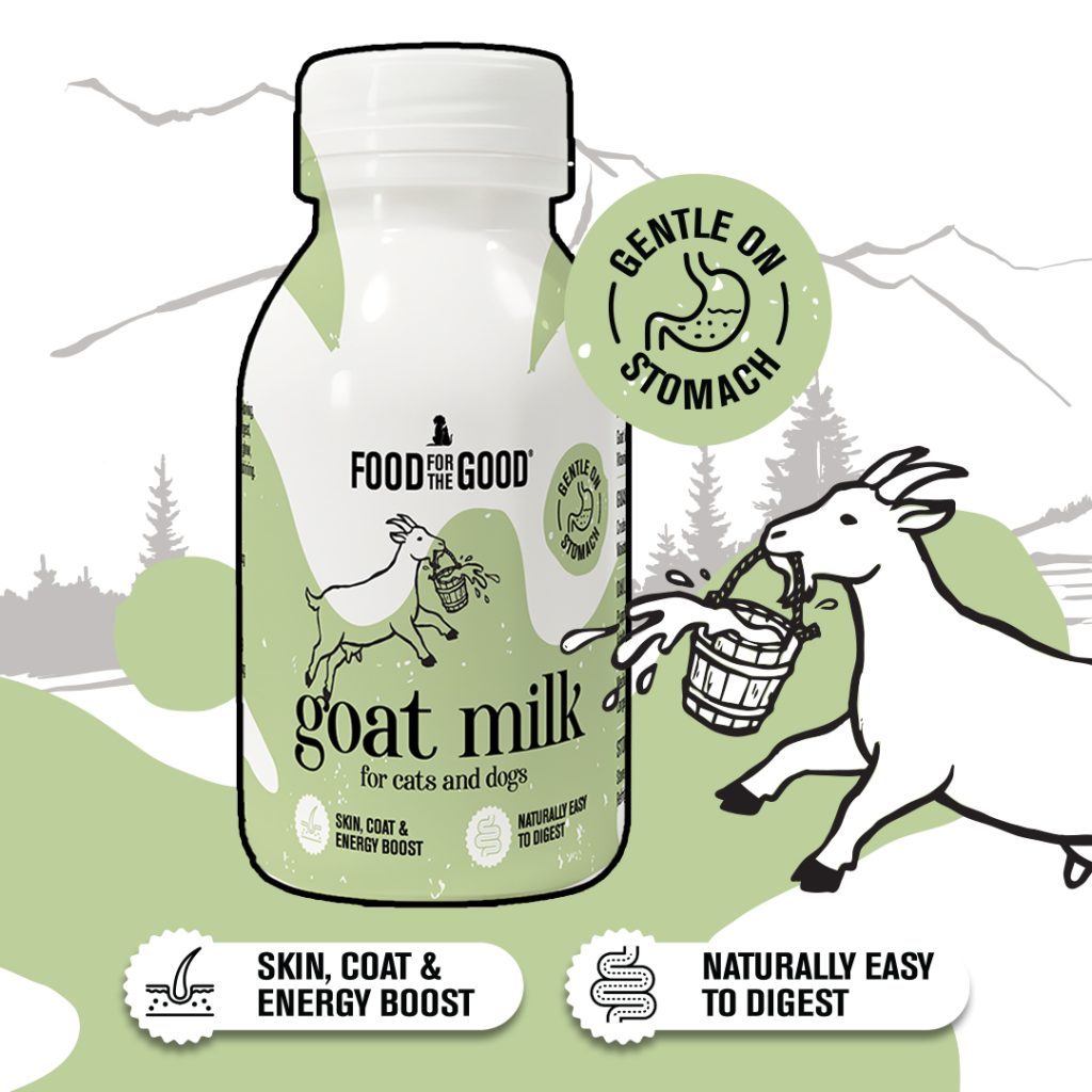 Food For The Good Goat Milk For Dogs & Cats