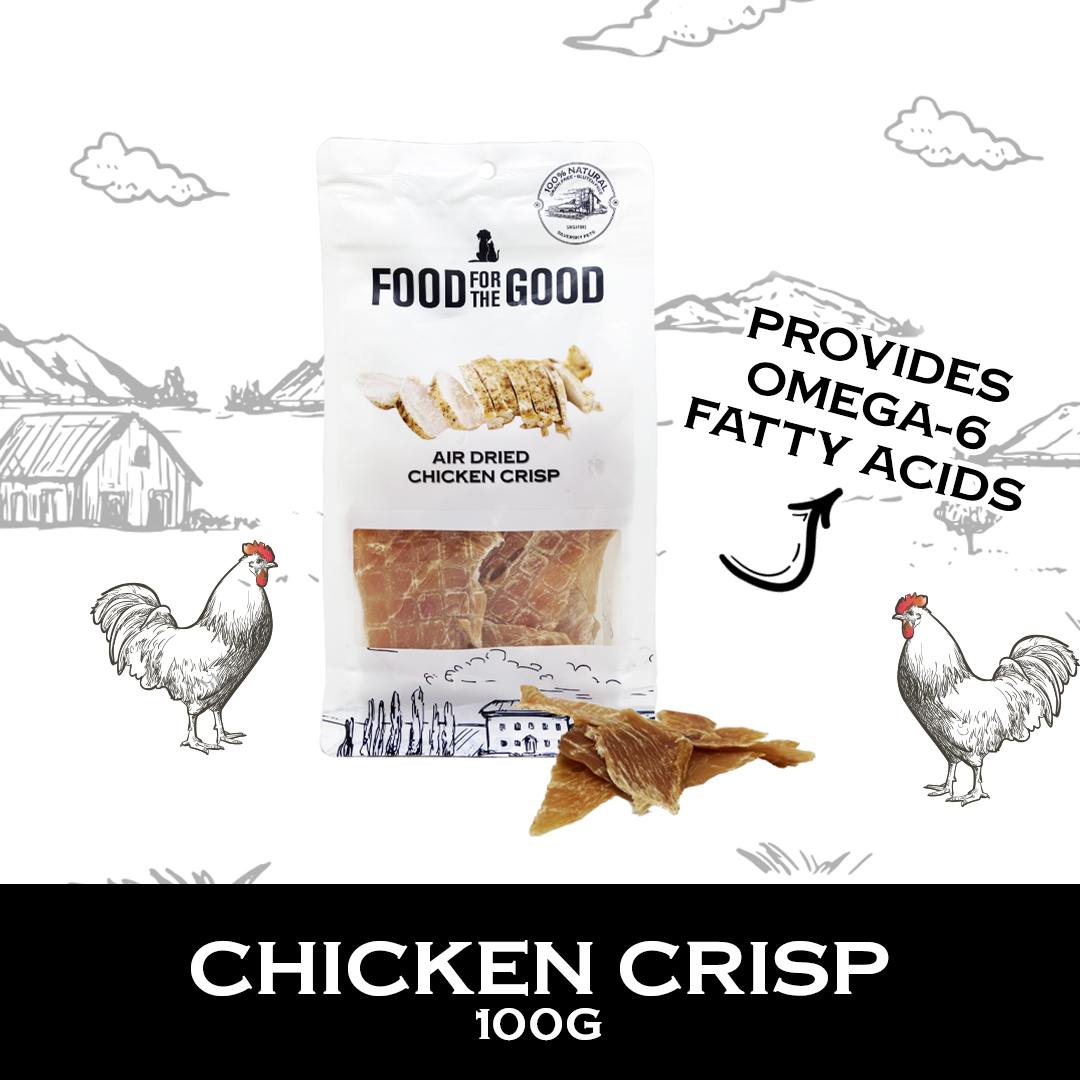 Food For The Good Air Dried Chicken Crisp 100g