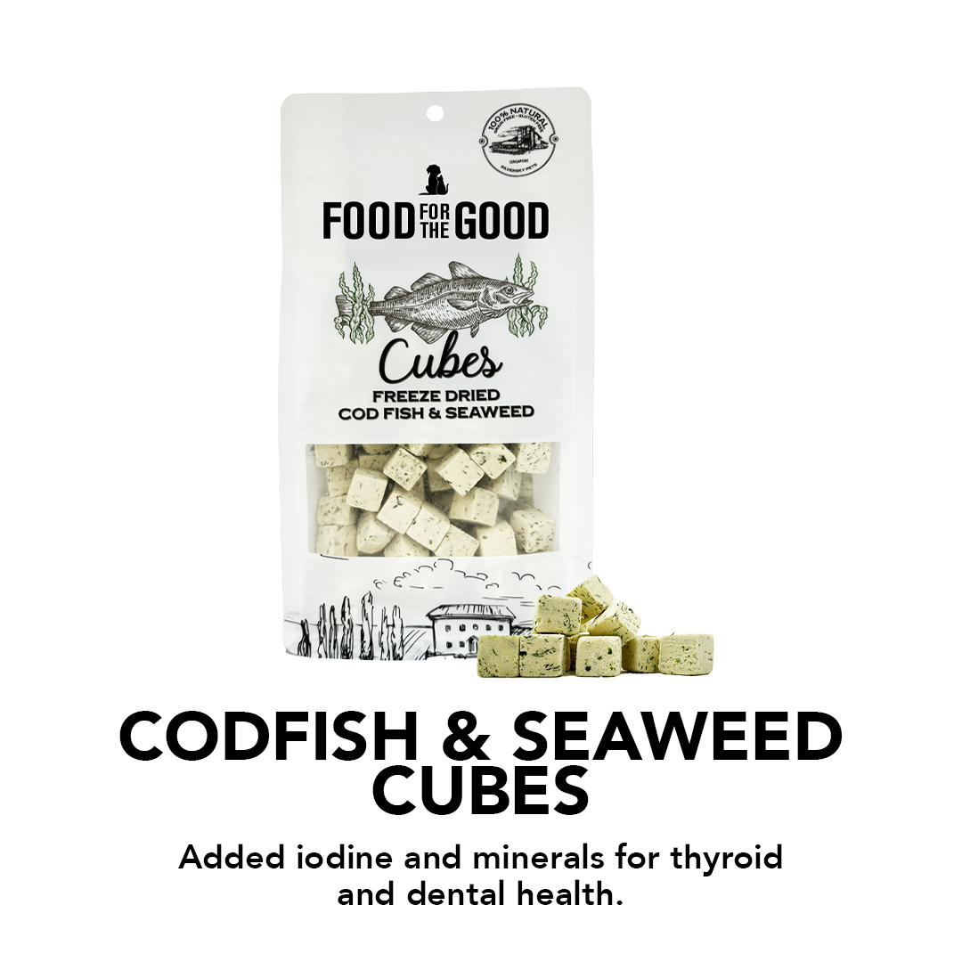 Food For The Good Codfish & Seaweed Cubes