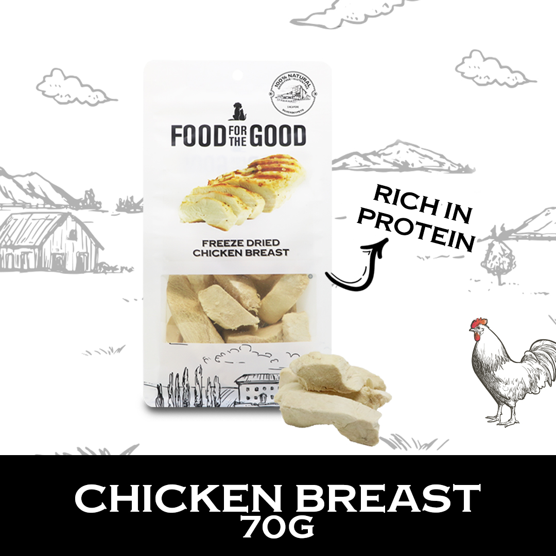 Food For The Good Freeze Dried Chicken Breast (70g)