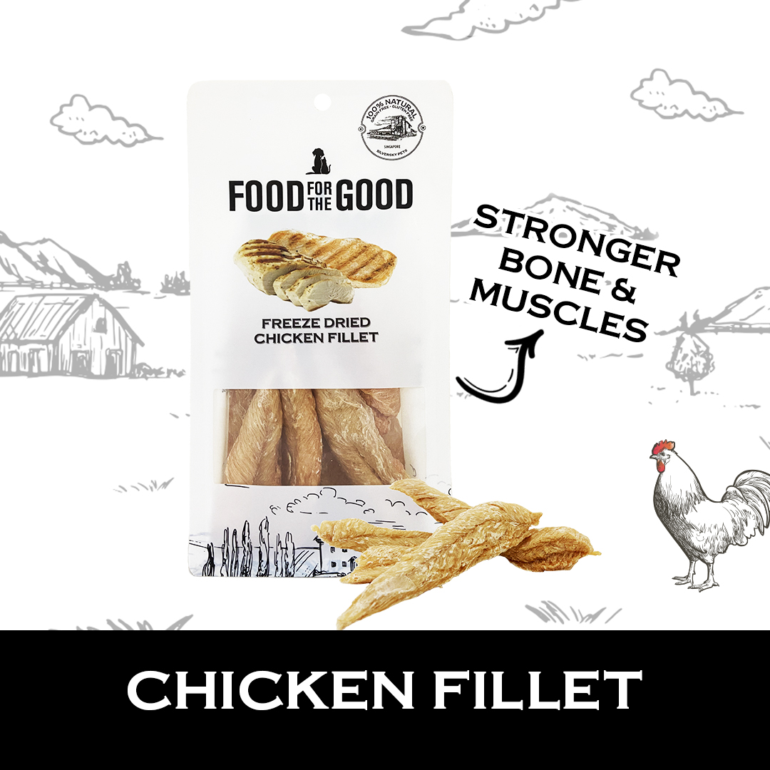 Food For The Good Freeze Dried Chicken Fillet