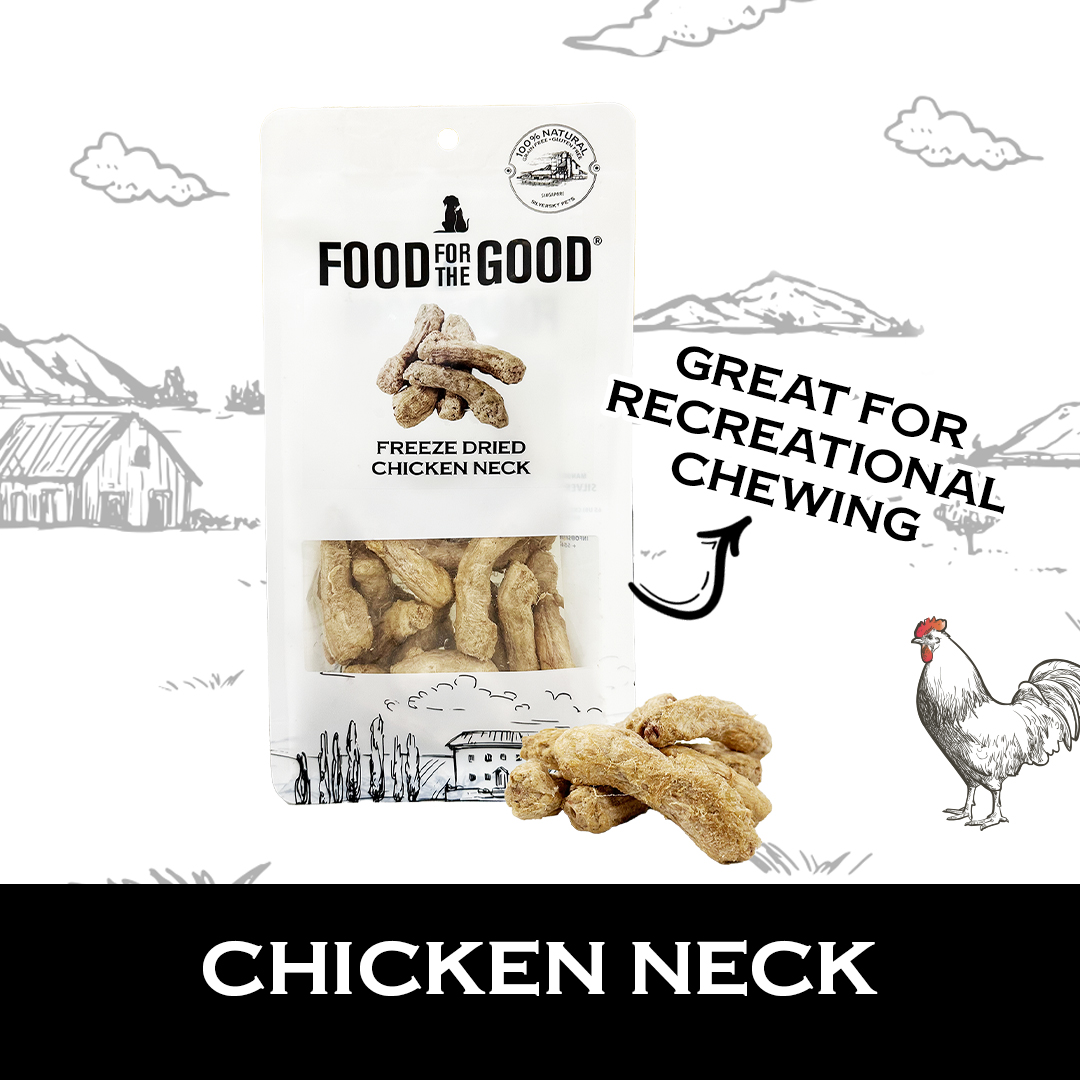 Food For The Good Freeze Dried Chicken Neck