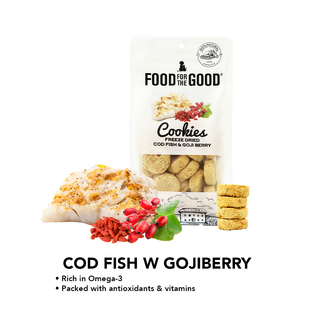 Food For The Good Freeze Dried Cookies - CodFish Gojiberry