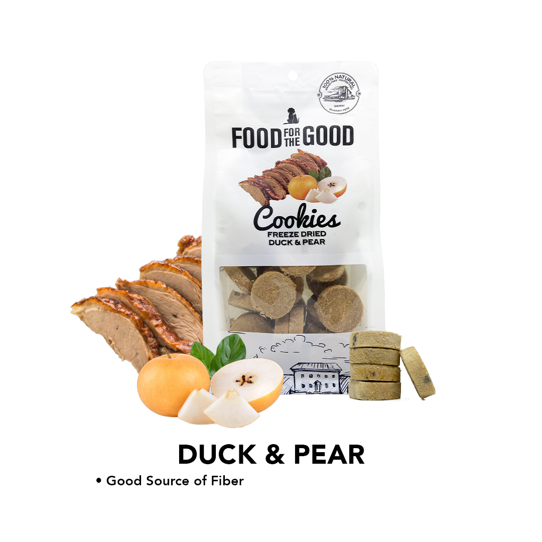 Food For The Good Freeze Dried Cookies - Duck & Pear