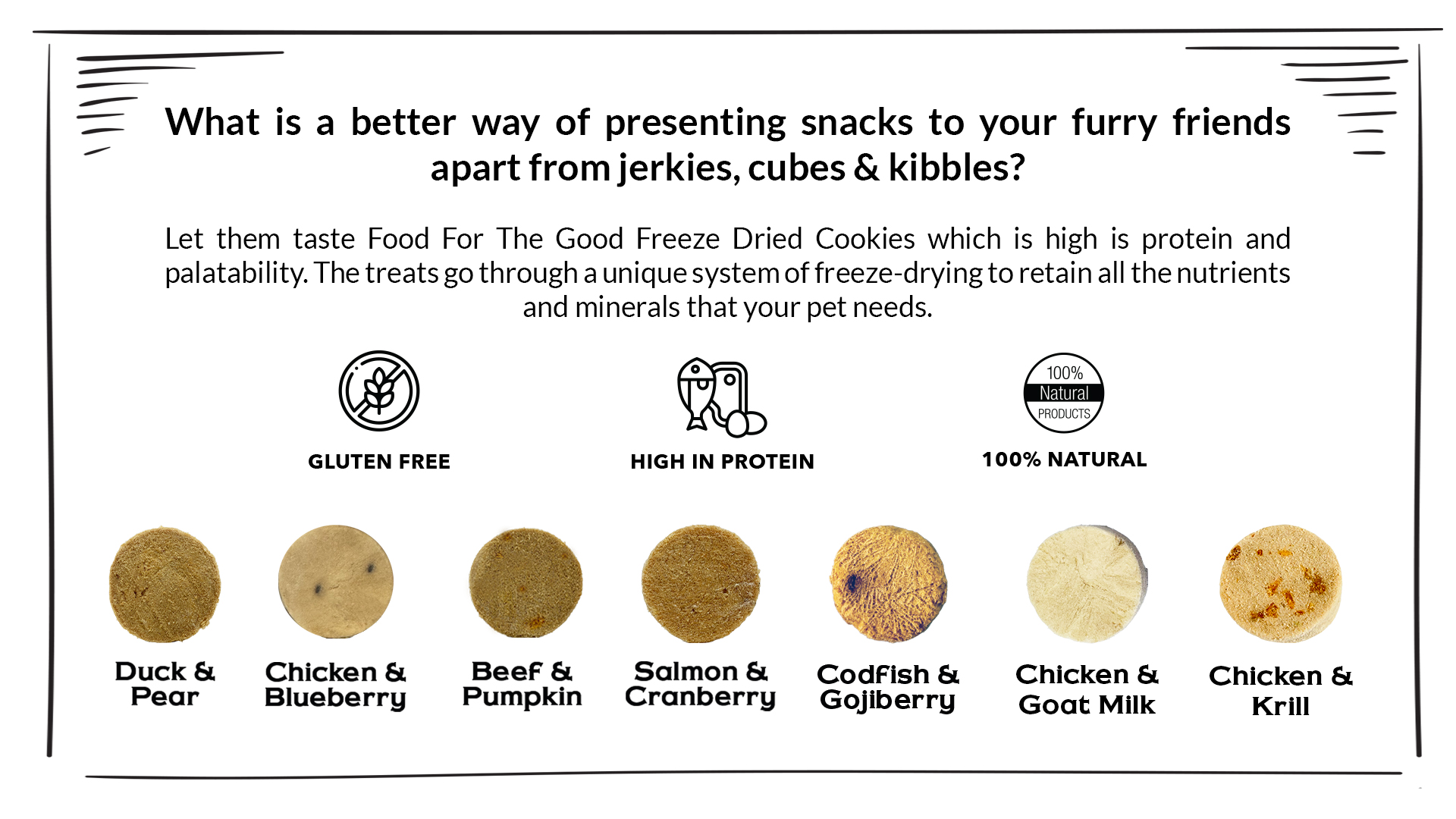 Food For The Good Freeze Dried Cookies - Info
