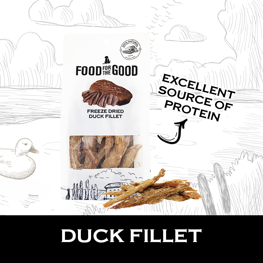 Food For The Good Freeze Dried Duck Fillet