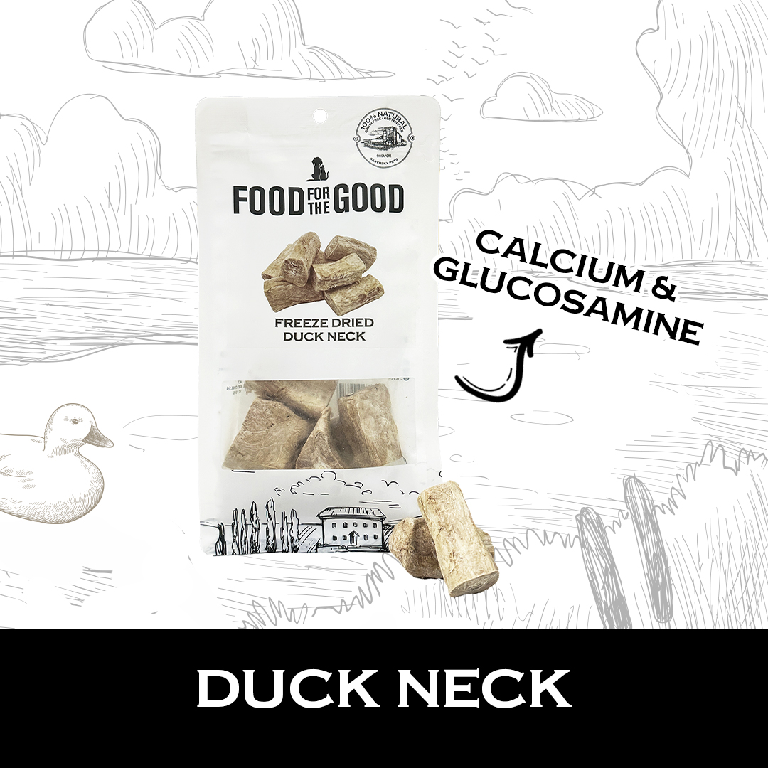 Food For The Good Freeze Dried Duck Neck