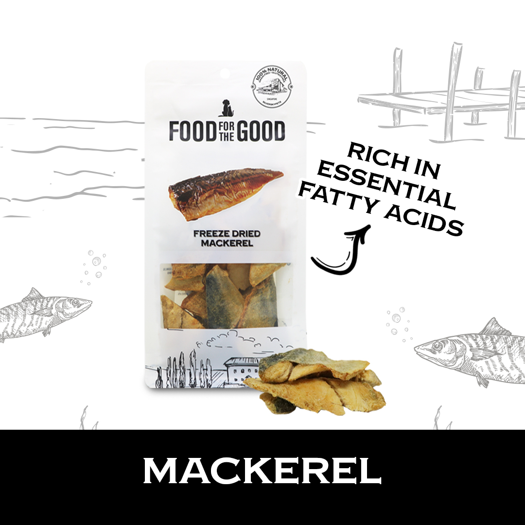 Food For The Good Freeze Dried Mackerel