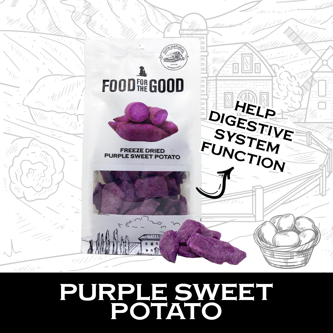 Food For The Good Freeze Dried Purple Sweet Potato