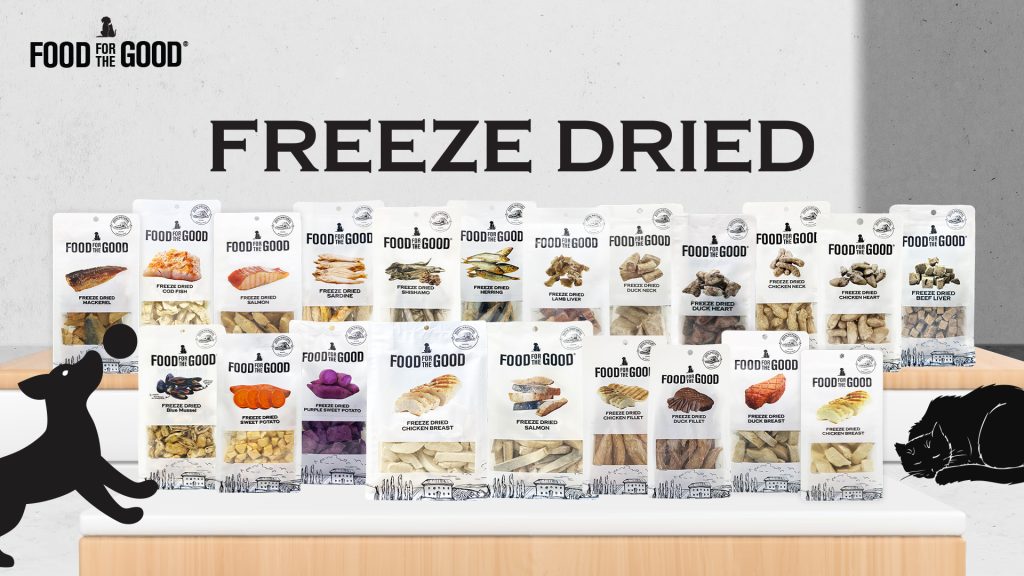 Food For The Good Freeze Dried Treats - Main Banner