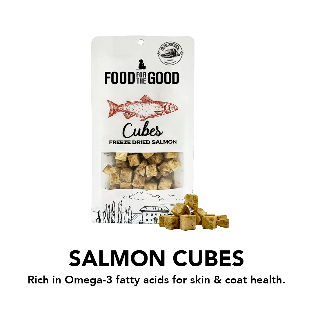 Food For The Good Salmon Cubes