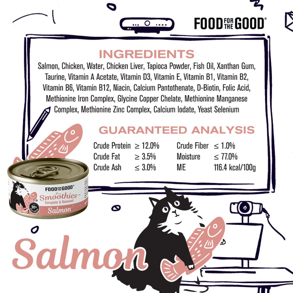 Food For The Good Smoothies - Salmon